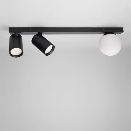 Brilagi - Bodové svítidlo SELE BALL 2xGU10/30W/230V + 1xG9/10W černá