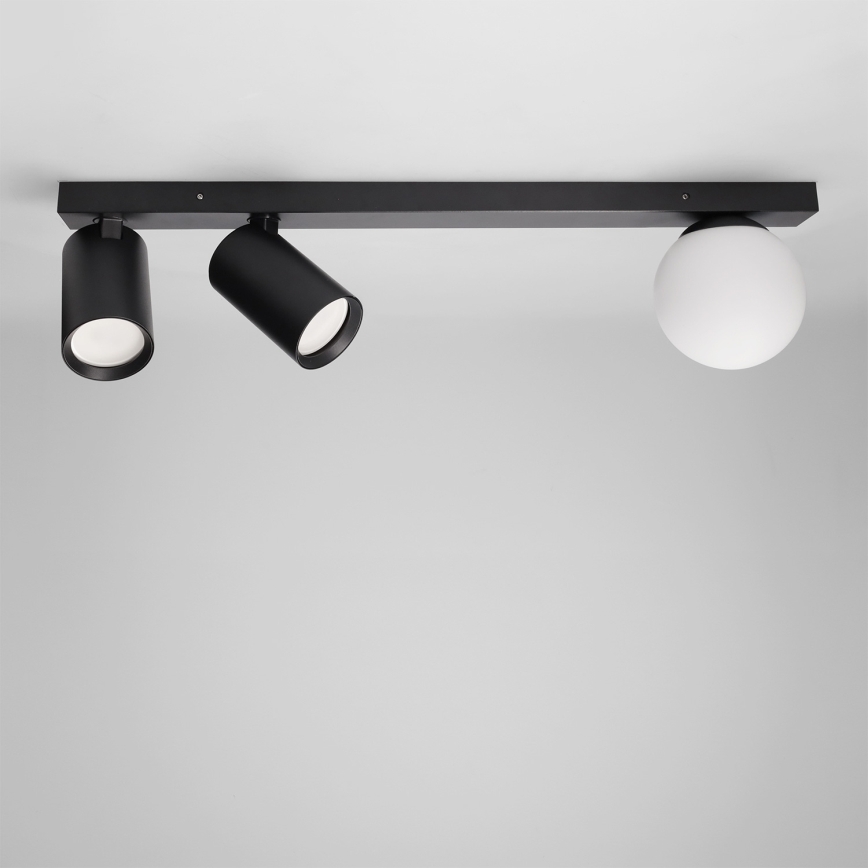 Brilagi - Bodové svítidlo SELE BALL 2xGU10/30W/230V + 1xG9/10W černá