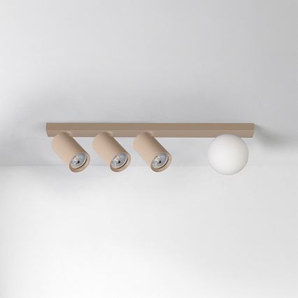 Brilagi - Bodové svítidlo SELE BALL 3xGU10/30W/230V + 1xG9/10W béžová