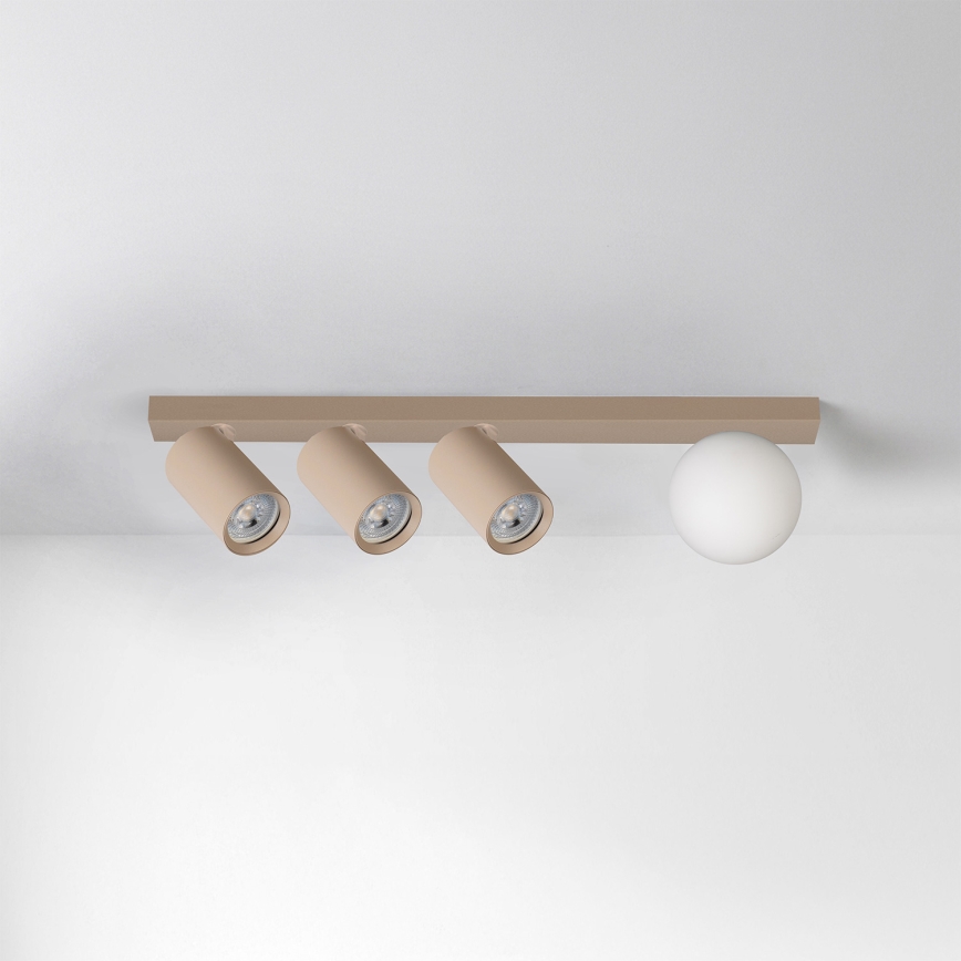 Brilagi - Bodové svítidlo SELE BALL 3xGU10/30W/230V + 1xG9/10W béžová