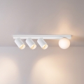 Brilagi - Bodové svítidlo SELE BALL 3xGU10/30W/230V + 1xG9/10W bílá