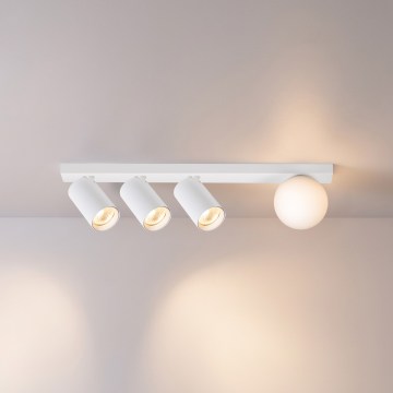 Brilagi - Bodové svítidlo SELE BALL 3xGU10/30W/230V + 1xG9/10W bílá