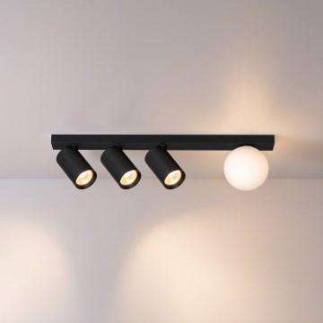 Brilagi - Bodové svítidlo SELE BALL 3xGU10/30W/230V + 1xG9/10W černá