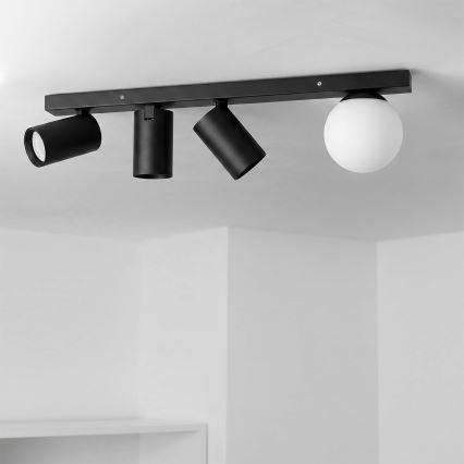 Brilagi - Bodové svítidlo SELE BALL 3xGU10/30W/230V + 1xG9/10W černá
