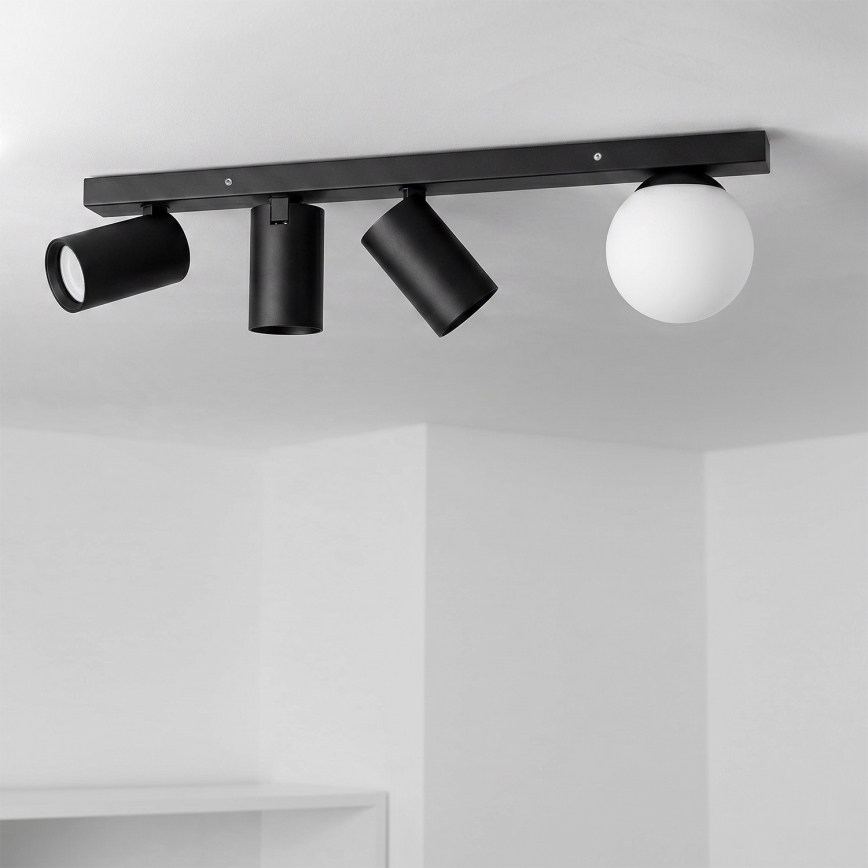 Brilagi - Bodové svítidlo SELE BALL 3xGU10/30W/230V + 1xG9/10W černá