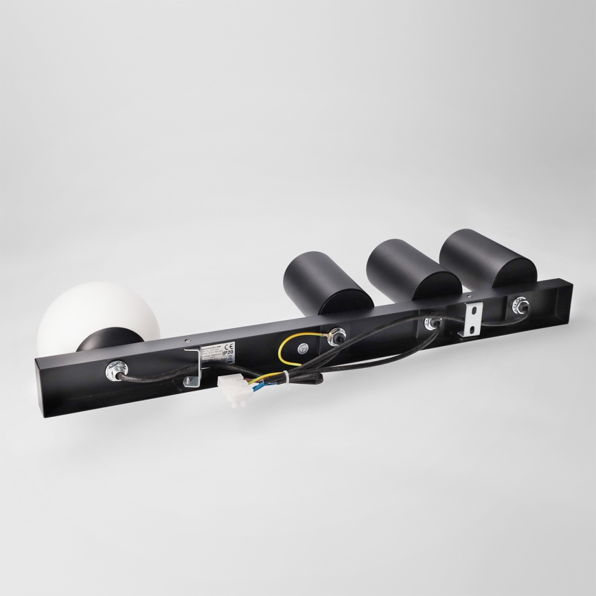 Brilagi - Bodové svítidlo SELE BALL 3xGU10/30W/230V + 1xG9/10W černá