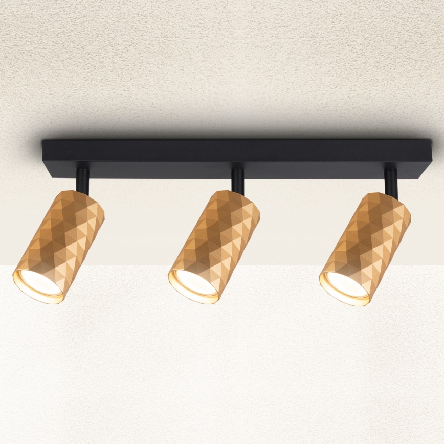 Brilagi - Bodové svítidlo SELE DIAMANT 3xGU10/30W/230V zlatá