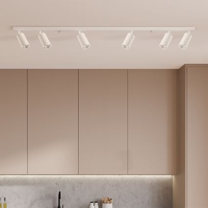 Brilagi - Bodové svítidlo SELE DIAMANT 6xGU10/30W/230V bílá