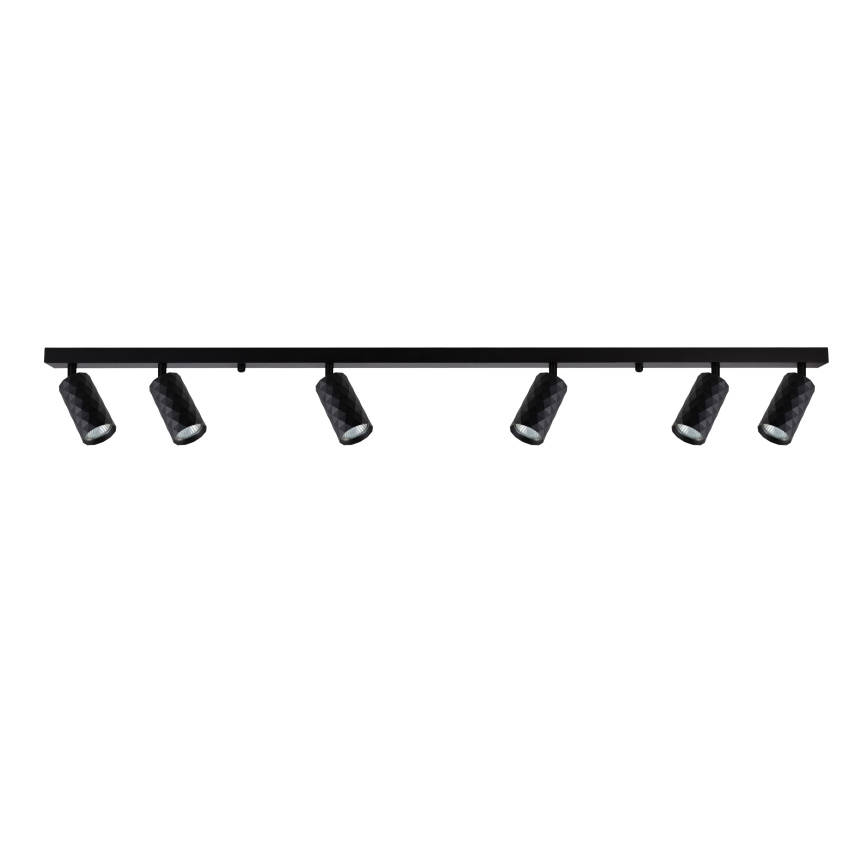 Brilagi - Bodové svítidlo SELE DIAMANT 6xGU10/30W/230V černá