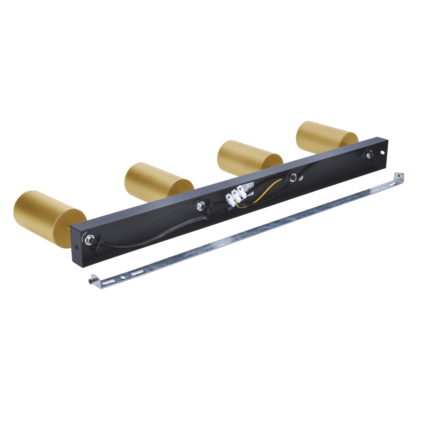 Brilagi - Bodové svítidlo SELE GOLDEN 4xGU10/30W/230V černá/zlatá