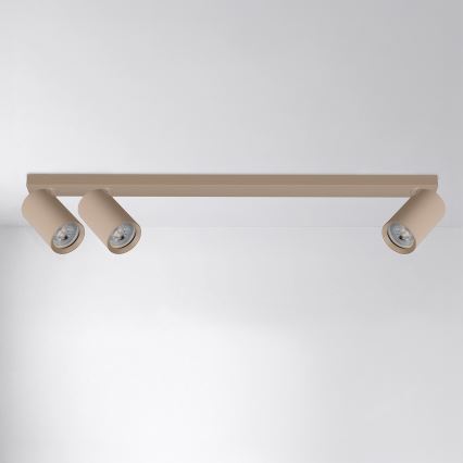 Brilagi - Bodové svítidlo SELE LONG 3xGU10/30W/230V béžová
