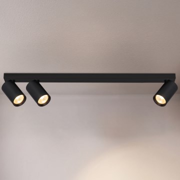 Brilagi - Bodové svítidlo SELE LONG 3xGU10/30W/230V černá