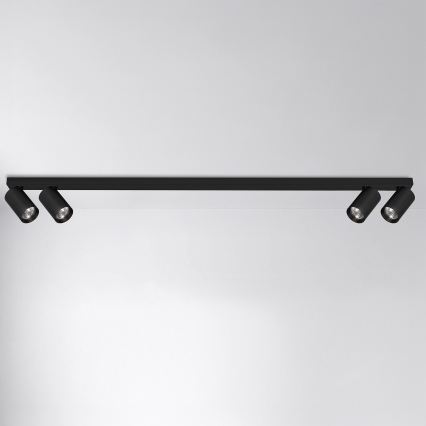 Brilagi - Bodové svítidlo SELE LONG 4xGU10/30W/230V černá