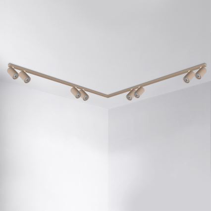 Brilagi - Bodové svítidlo SELE LONG 8xGU10/30W/230V béžová