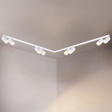 Brilagi - Bodové svítidlo SELE LONG 8xGU10/30W/230V bílá