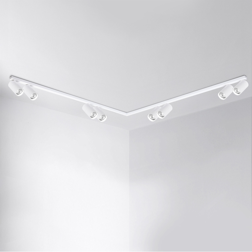 Brilagi - Bodové svítidlo SELE LONG 8xGU10/30W/230V bílá