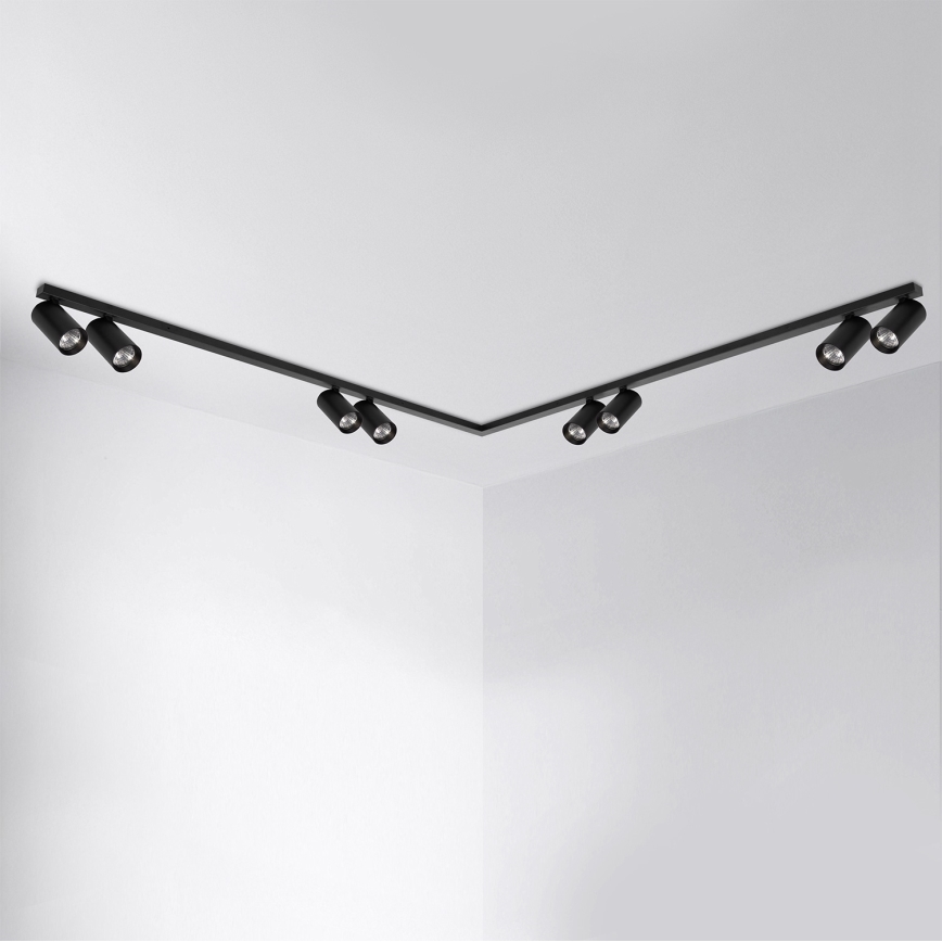 Brilagi - Bodové svítidlo SELE LONG 8xGU10/30W/230V černá
