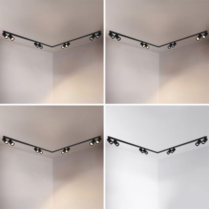 Brilagi - Bodové svítidlo SELE LONG 8xGU10/30W/230V černá
