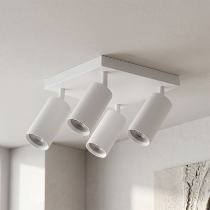 Brilagi - Bodové svítidlo SELE SQUARE 4xGU10/30W/230V bílá