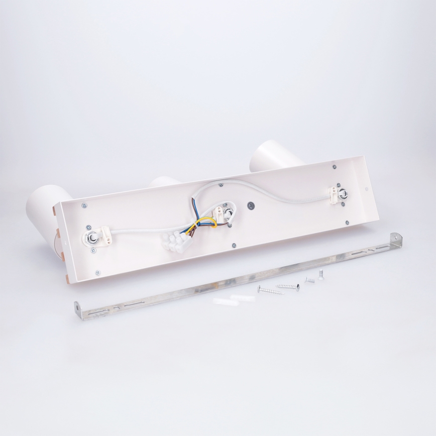 Brilagi - Bodové svítidlo SELE WOOD ACOUSTIC 3xGU10/30W/230V bílá/dřevo