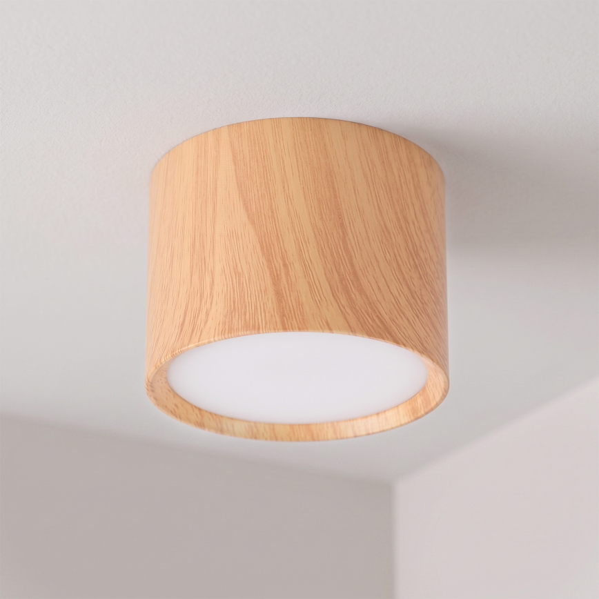 BRILAGI - Bodové svítidlo SMOOTH 1xGX53/15W/230V 60x82 mm dekor dubu