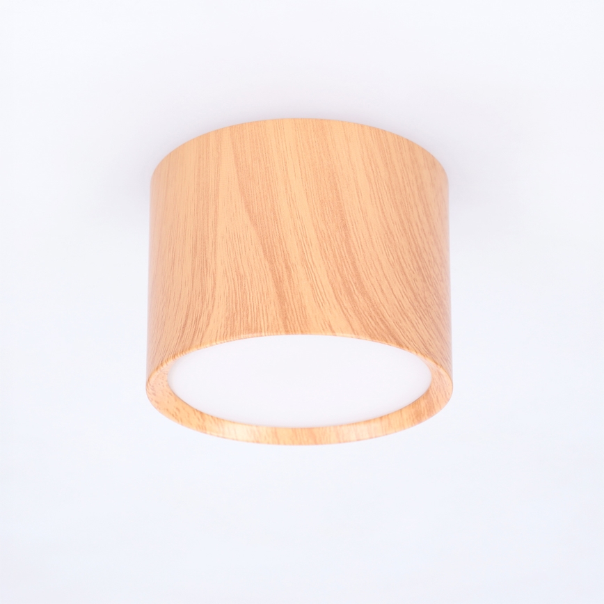 BRILAGI - Bodové svítidlo SMOOTH 1xGX53/15W/230V 60x82 mm dekor dubu