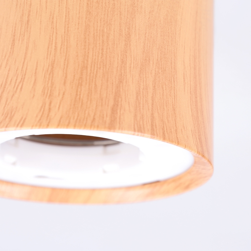 BRILAGI - Bodové svítidlo SMOOTH 1xGX53/15W/230V 60x82 mm dekor dubu
