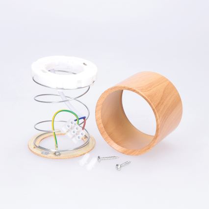 BRILAGI - Bodové svítidlo SMOOTH 1xGX53/15W/230V 60x82 mm dekor dubu