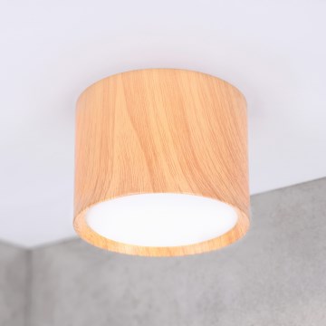 BRILAGI - Bodové svítidlo SMOOTH 1xGX53/15W/230V dekor dubu