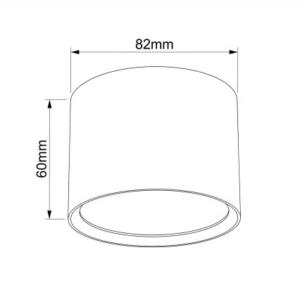 BRILAGI - Bodové svítidlo SMOOTH 1xGX53/15W/230V modrá