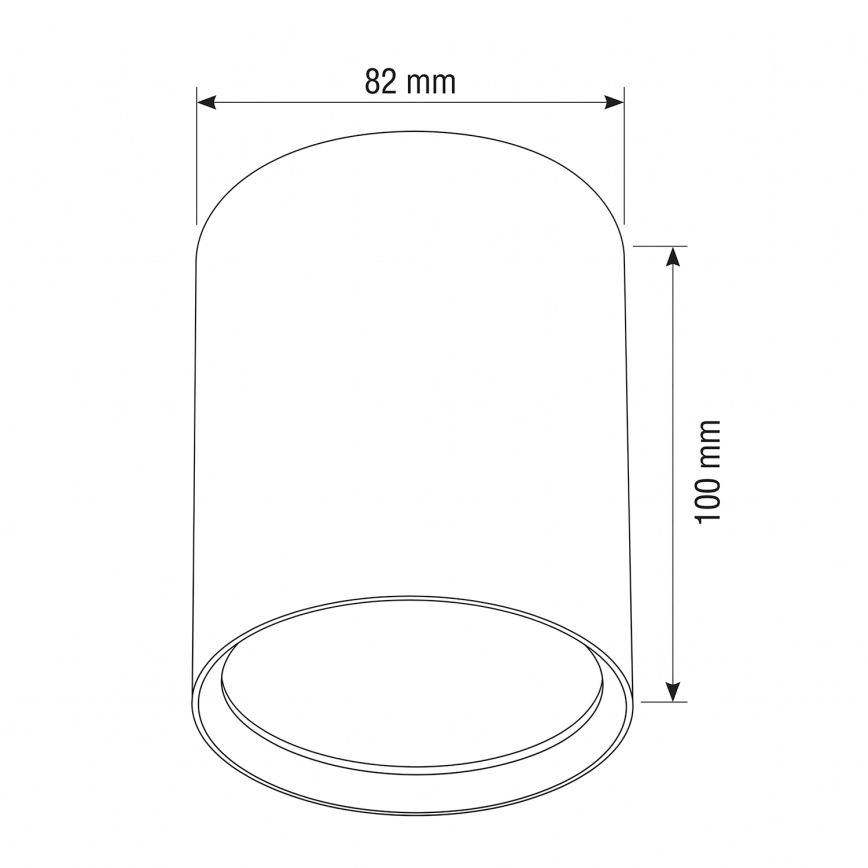 BRILAGI - Bodové svítidlo SMOOTH LONG 1xGX53/15W/230V bílá