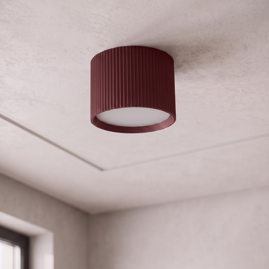 BRILAGI - Bodové svítidlo STRIPY 1xGX53/15W/230V 60x82 mm burgundy