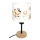 Brilagi - Dětská stolní lampa BOBO WOOD 1xE27/25W/230V dub/černá/bílá/medvídci