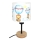 Brilagi - Dětská stolní lampa BOBO WOOD 1xE27/25W/230V dub/černá/bílá/zvířátka