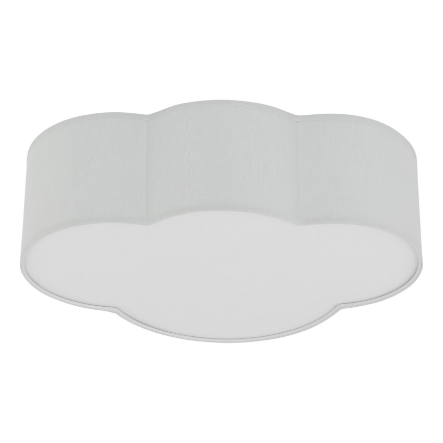 Brilagi - Dětské stropní svítidlo NIMBUS MINI 2xE27/15W/230V 31x43 cm šedá