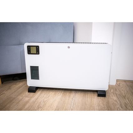 Brilagi - Elektrický přímotop/konvektor 1000/1300/2300W LCD/časovač/TURBO/termostat bílá + DO