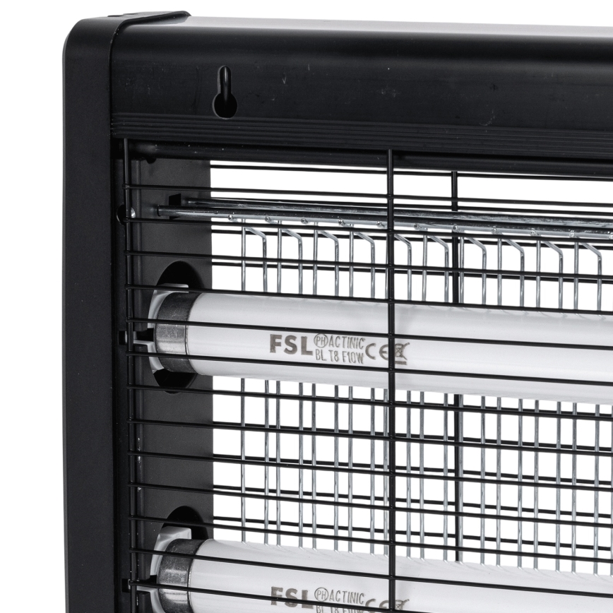 Brilagi - Elektrický lapač hmyzu 2xUV/18W/230V 100 m2 černá