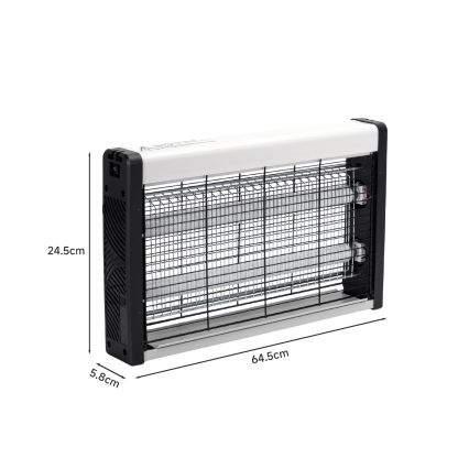 Brilagi - Elektrický lapač hmyzu 2xUV/20W/230V 100 m2