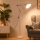 BRILAGI - Flexibilní stojací lampa TASKER 1xE27/60W/230V 157 cm bílá