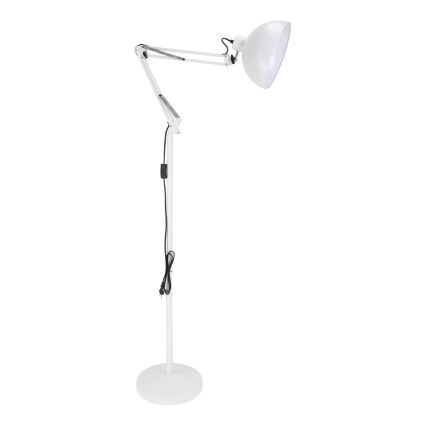 BRILAGI - Flexibilní stojací lampa TASKER 1xE27/60W/230V 157 cm bílá