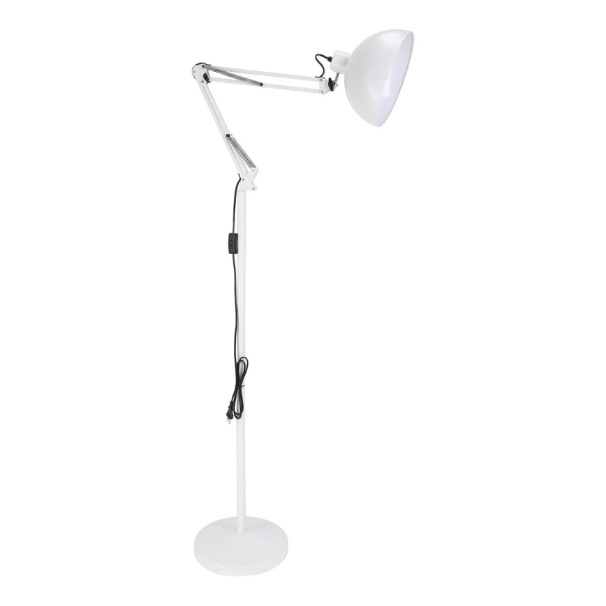 BRILAGI - Flexibilní stojací lampa TASKER 1xE27/60W/230V 157 cm bílá