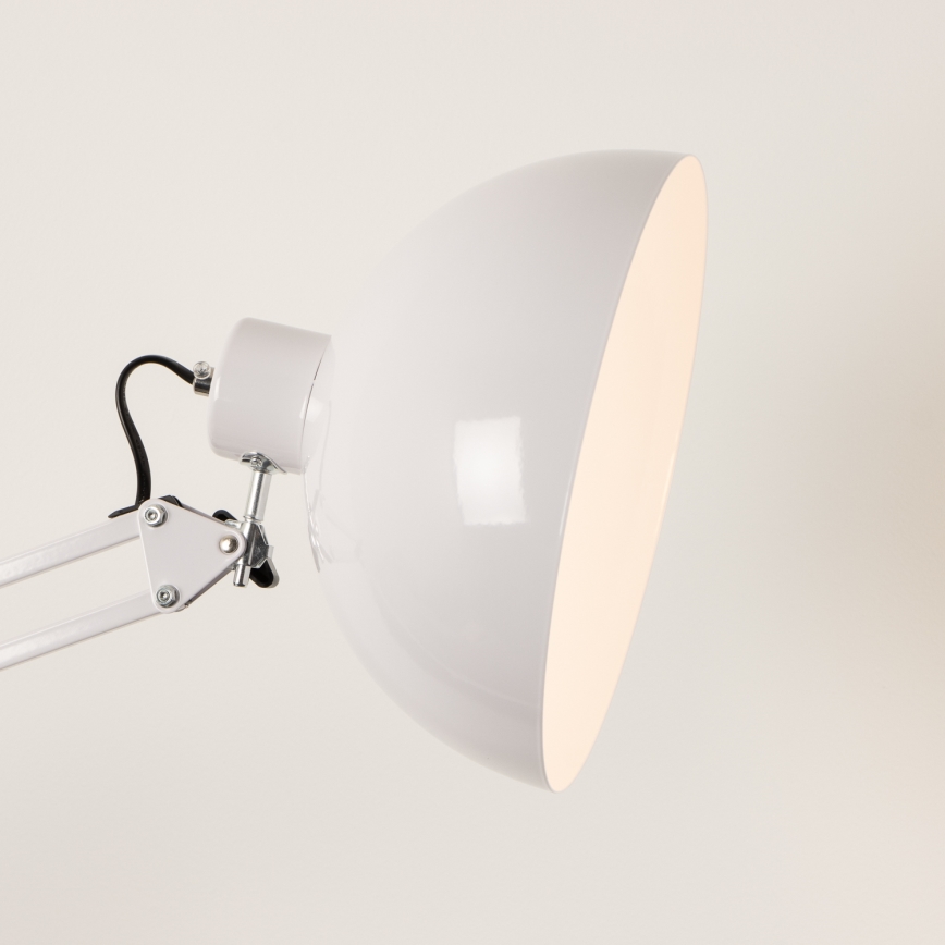 BRILAGI - Flexibilní stojací lampa TASKER 1xE27/60W/230V 157 cm bílá