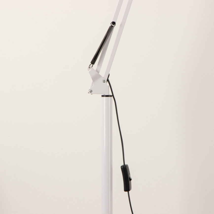 BRILAGI - Flexibilní stojací lampa TASKER 1xE27/60W/230V 157 cm bílá
