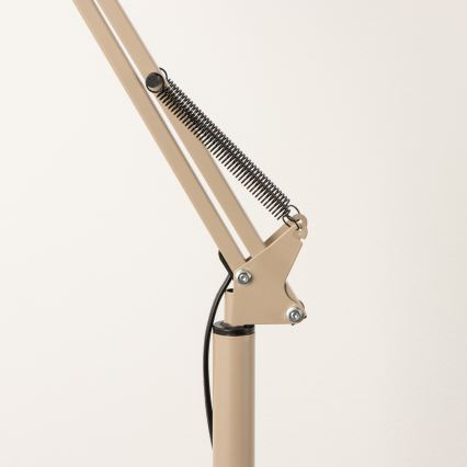 Brilagi - Flexibilní stojací lampa TASKER 1xE27/60W/230V 184 cm béžová