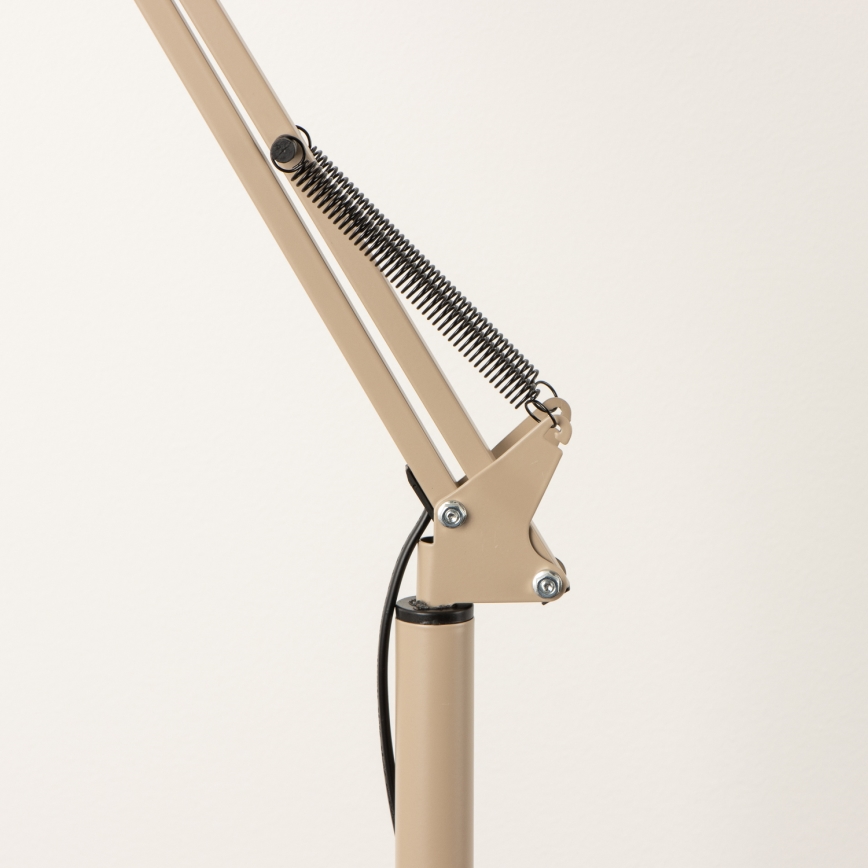 Brilagi - Flexibilní stojací lampa TASKER 1xE27/60W/230V 184 cm béžová
