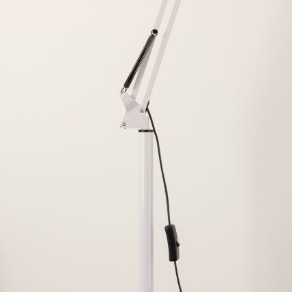 BRILAGI - Flexibilní stojací lampa TASKER 1xE27/60W/230V 184 cm bílá