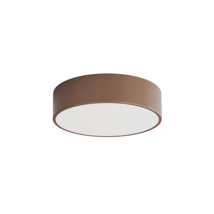 BRILAGI - Koupelnové stropní svítidlo se senzorem pohybu a soumraku CLARE 2xE27/24W/230V pr. 30 cm hnědá IP54