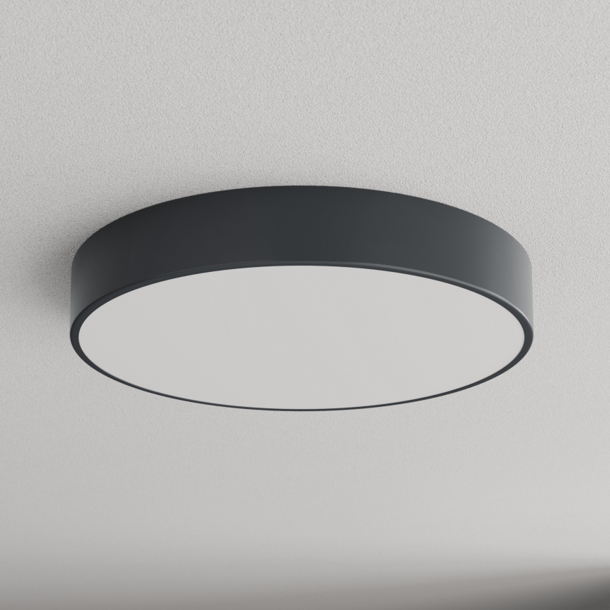 Brilagi - Koupelnové stropní svítidlo CLARE 4xE27/24W/230V pr. 50 cm antracit IP54