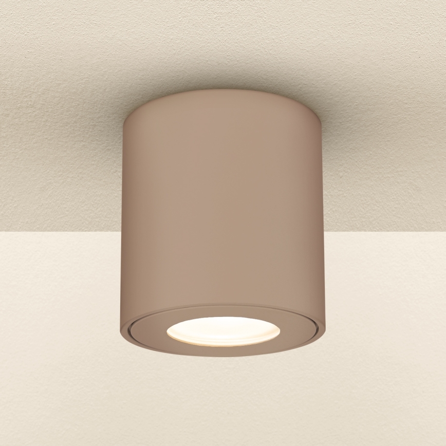Brilagi - Koupelnové bodové svítidlo MIA 1xGU10/30W/230V 84x80 mm béžová IP54