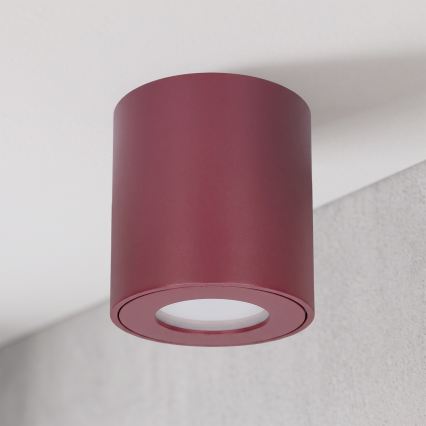 BRILAGI - Koupelnové bodové svítidlo MIA 1xGU10/30W/230V 84x80 mm burgundy IP54